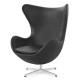 Réplica Silla Egg Chair de Piel del diseñador Arne Jacobsen