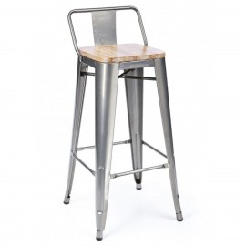 Industrial stool Bistro LB Style Wood