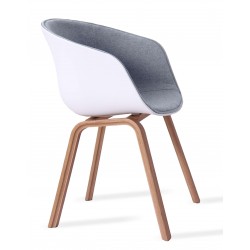 Nordic Chair Upholstered in Cotton