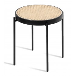 North side table in rattan 50cm