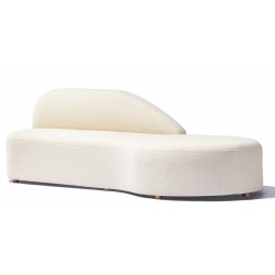 Mozart design sofa in bouclé fabric