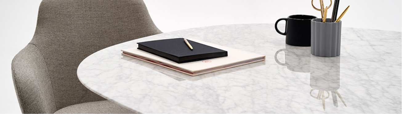 Round marble dining tables